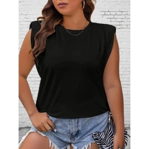 New Women's Solid Color Round Neck Short Sleeved Versatile Top Casual T-shirt - Picture 1 of 5