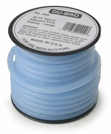 Dubro Products - Super Blue Silicone Tubing Large (5/32" ID) 25' Spool - Image 1 of 1