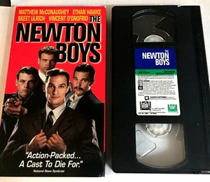 The Newton Boys VHS tape Ships Free Same Day With Tracking - Picture 1 of 2