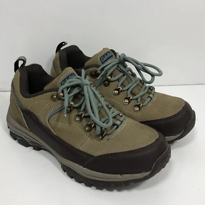 Cabela's Portia Bota de Senderismo de Parte Baja para Mujer Talla 8 Marrón Gamuza Cuero Trail Foto 1 de 4