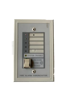 FIRE-LITE RZL-5F ZONE ANNUCIATOR PANEL FACTORY ORIGINAL NEW IN BOX - Picture 1 of 2