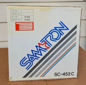 NEW Vintage Samtron Color CGA Display Monitor  Pc SC-452C  Screen Computer  - Picture 1 of 8
