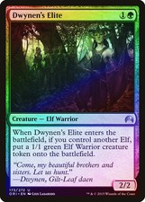 Dwynen's Elite FOIL Magic Origins NM Green Uncommon MAGIC MTG CARD ABUGames