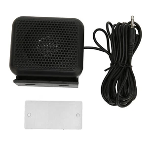 CB External Speaker CB Mobile Radio Extension Speaker 3W Mini Car Radios - Photo 1/12