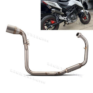 For Benelli TNT125 TNT135 2017-2023 Exhaust System Front Link Pipe Header Escape