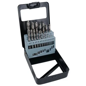 19pc HSS-G Metric Drill Bit Set Split Point Drills Metal Plastic Copper 1 – 10mm - Picture 1 of 6