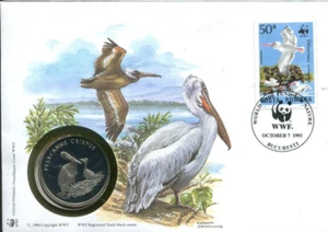 Rumänien - Beleg aus 1993 mit Medaillie WWF ( 29160 ) - Picture 1 of 1