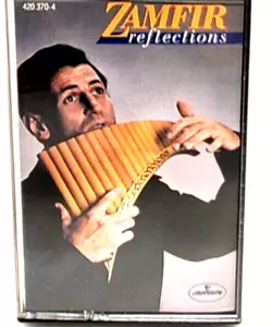 ZAMFIR REFLECTIONS 1986 Vintage Audio Cassette Tape Master Of Pan Flute (F7) - Picture 1 of 4