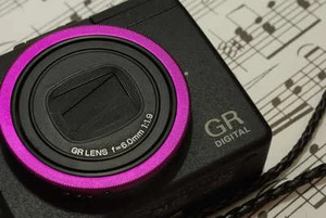 ¡¡¡Gorra de anillo de color hecha a medida para modelo Ricoh GRD4 GRD3!!! ¡Tipo 3 colores! - Imagen 1 de 6
