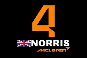 BANDERA MCLAREN PERSONALIZADA LANDO NORRIS LN4 5X3 FT - BANDERA MCLAREN PERSONALIZADA - Imagen 1 de 1
