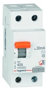 402057E Interruptor Diferencial 2P 40A Sensibilidad 30mA Clase AC RX3 - Imagen 1 de 1