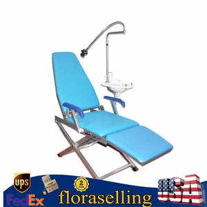 Silla Portátil Dental Plegable Taburete Móvil Plegable con Luz LED Suministro de Agua - Imagen 1 de 9