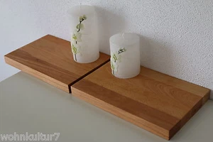 Wandboard Buche Massiv Holz Board Regal Steckboard Regalbrett NEU au. auf Maß - Bild 1 von 12