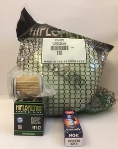 Kit Entretien pour Yamaha YZ400F (1998 À 1999) Filtre Et NGK Iridium Spark Prise - Photo 1/1