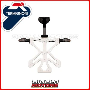 PORTA TARGA TERMIGNONI - DUCATI PANIGALE 1199 / 1299 2022- D170PT STAINLESS STEE - Foto 1 di 5