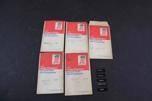 Juego de etiquetas de interruptor Harley Davidson cabeza de pala AMF FLT FX 46909-77 NUEVO EN STOCK - Imagen 1 de 8