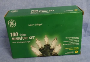 GE String-A-Long 100-Count Clear  Miniature String Lights NEW IN BOX - Picture 1 of 1