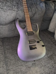 Ibanez RGA42EX-BAM Black Aurora Burst Matte Electric Guitar with Soft Case - Picture 1 of 4
