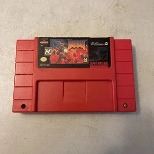 Doom (Super Nintendo SNES, 1995) Cartridge Only - Picture 1 of 4
