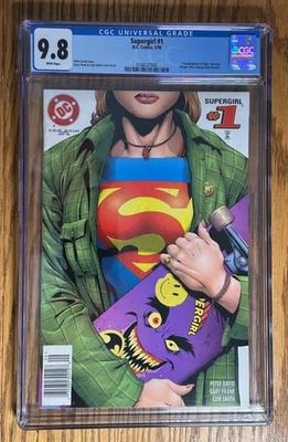 Supergirl #1 NM/MT CGC 9.8 Peter David 1996 NEWSSTAND Edition - Image 1 of 2