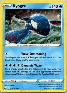 Kyogre 036/159 Cosmos Holo Promo - Pokemon SWSH Crown Zenith - Picture 1 of 2
