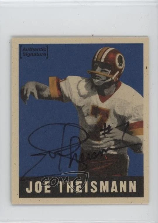 1997 Leaf Reproduction Auto /1948 Joe Theismann #17 Auto - Image 1 of 2