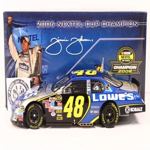 JIMMIE JOHNSON 2006 ACTION #48 SPRINT CUP CHAMPION LOWE'S CHEVY XRARE! - Picture 1 of 20