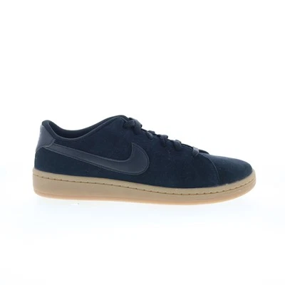 Nike Court Royale 2 Suede CZ0218-001 Womens Black Lifestyle Sneakers Shoes - Image 1 of 4