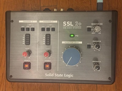 Solid State Logic SSL 2+ MKII USB-C Audio/MIDI Interface - Image 1 of 4