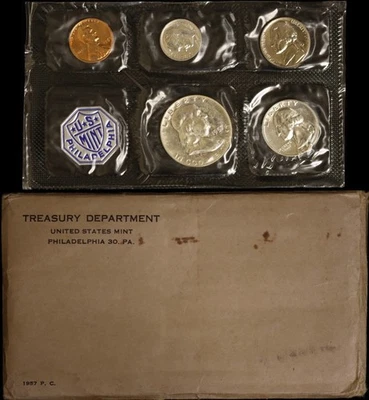 1957 U.S. Proof Set in Mint Holder - Image 1 of 4