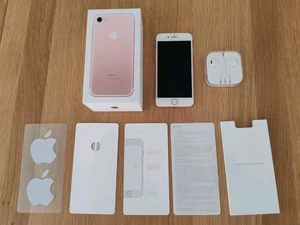 Apple iPhone 7 Rose Gold 32GB with Box, Instructions & Earphones VGC o2 - Picture 1 of 19