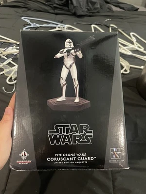 Maqueta animada gigante suave Star Wars Red Coruscant Guard Clone Trooper #103 Foto 1 de 4