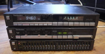 Technics Amplificatore Stereo SU 5 e Sintonizzatore ST-5 ed Equalizzatore SH-E5 - Immagine 1 di 2