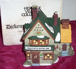 DEPT 56 DICKENS VILLAGE GIGGELSWICK MUTTON & HAM 58220 - Picture 1 of 1