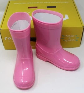 NUEVO EN CAJA Botas de Lluvia para Niños Roma Rosa "Abel" - Talla 9 - ¡Súper Dulces! - Imagen 1 de 7