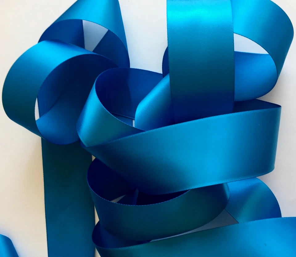 Jasdee Single Face Satin Ribbon By Yard Width 1/2", 3/4", 1", 1-1/2", 2" Inch - Image 1 of 1