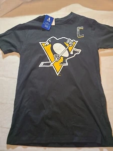 Pittsburgh Penguins Sidney Crosby Men's Short Sleeved T Shirt Size Medium - Picture 1 of 5