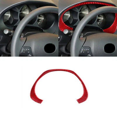 Cubierta de velocímetro interior de fibra de carbono roja para Lexus GS300/350/430/450h 1* Foto 1 de 4