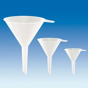 Brandtech V41494 Funnel, PP, dia.100mm, length 155mm, stem dia. 8mm, pk 12 - Picture 1 of 1