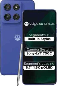 MOTOROLA Edge 60 Styls -Factory Unlocked Dual SIM-256GB Storage 8GB RAM-PANTONE - Afbeelding 1 van 14