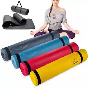 Tappetino Yoga Antiscivolo - Materassino 175x60 cm, Alta Densita per Allenamento - Imagen 1 de 5