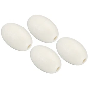 4Pcs 3.94" x 2.36" Rope Float Buoy, 190g Deep Water Floats, White - Picture 1 of 5