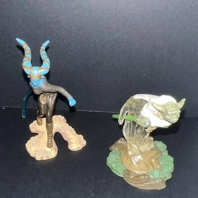 Lot Of 12 2006 LFL Star Wars Unleashed Figures Darth Vader Aayla Yoda Sidious ++ - Image 1 of 4