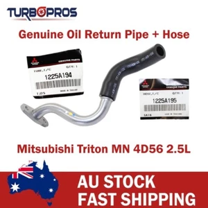 Tubo de retorno de aceite turbo genuino y manguera de retorno para Mitsubishi MN Triton 4D56 2,5 L - Imagen 1 de 10