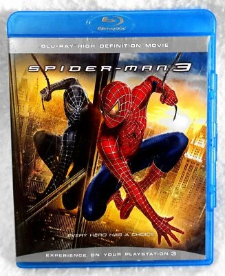 Spider-Man 3 Blu-Ray Disc w/Special Features High Definition Columbia Pictures - Image 1 of 3