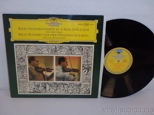 DAVID OISTRACH / IGOR OISTRACH Bach Violinkonzerte LP DGG TULIP 138 820 STEREO - Picture 1 of 3