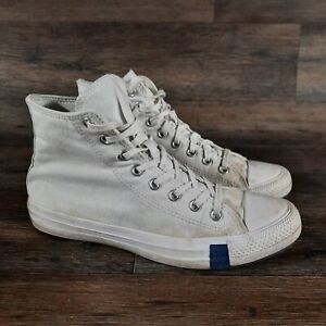 Converse CTAS Hi Mens Shoes Logo Play White Blue Rose Size 8 Sneakers 166735C