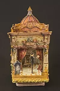 OOAK Shakespeare Hamlet Toy Theater Miniature Diorama 1:12 Dollhouse A Monteiro - Picture 1 of 21