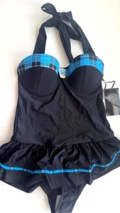 NWT HOT TOPIC WIZARDING WORLD OF HARRY POTTER RAVENCLAW SWIMSUIT SIZE S, SMALL - Picture 1 of 3