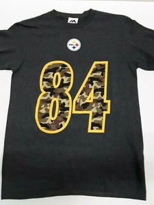 Pittsburgh Steelers NFL Antonio Brown Camo Eligible T-shirt, medium - Picture 1 of 2